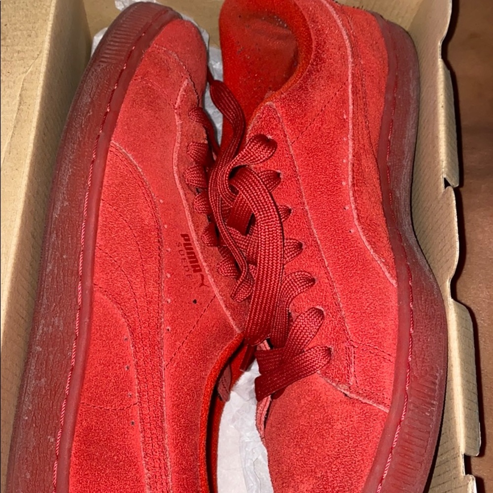 suede iced jr pumas sneakers - Picture 1 of 5